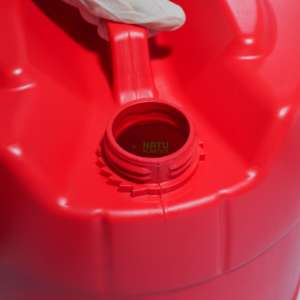 Bidon en polyéthylène de qualité supérieure de 18 L en plastique HDPE de forme ronde, bidon à carburant, bidon à produits chimiques - Product Image 5