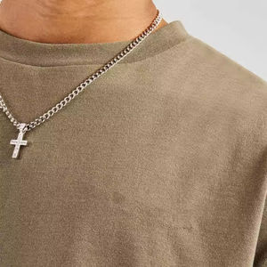 T-shirt pour homme en coton 100% 240sm de qualité supérieure, coupe ample, épaules tombantes, design personnalisé, col rond, qualité supérieure - Product Image 3