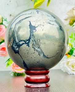 Best Quality Golden Pyrite Wholesale Natural Gemstone <b>Sphere</b> <b>Crystal</b> Ball for Chakra Healing and Display Buy From Aameena Agate - Product Image 4