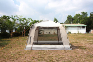 Family Camping <b>Tent</b> Outdoor Extended Type <b>Large</b> Space One Bedroom One Living Room Double Layer Oxford Cloth Three Season <b>Tent</b> - Product Image 5