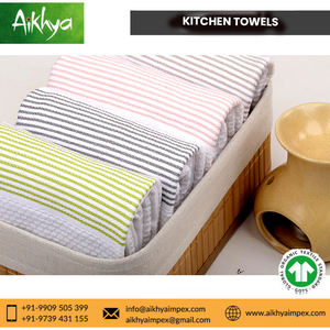 Paños de cocina de tejido suave tipo gofre de primera calidad con excelente absorción y larga duración al precio más bajo - Product Image 2