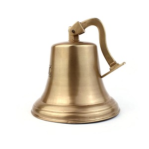 Cloche en laiton sur mesure, finition élégante, cloche de bienvenue en laiton pur, idéale pour la décoration nautique, la maison, les mariages, les cadeaux et l'entrée de jardin. - Product Image 2