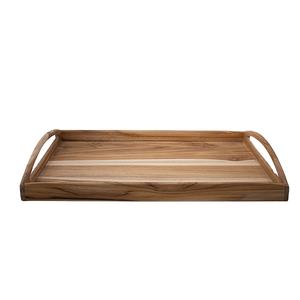 Grand plateau de service planches de charcuterie en bois pour fête plat de nourriture Rectangle plateaux en bois d'acacia décor à la maison planche à fromage Snack - Product Image 1