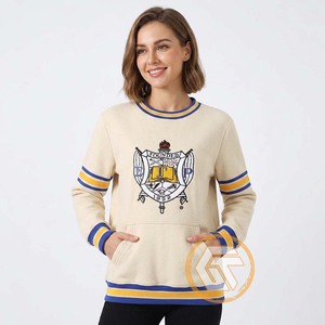 เสื้อสเวตเชิ้ตผู้หญิงแบบสั่งทำพิเศษ GREEK TREASURES SIGMA GAMMA RHO สำหรับชมรมนักศึกษาหญิง ฤดูหนาว ผ้าฝ้ายฟลีซ 100% ป้องกันรอยยับ - Product Image 2