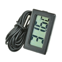Thermomètre numérique LED TPM-10 FY-10 2M 3M 5M, capteur de température, détecteur, testeur 5V 12V pour voiture, intérieur, bain de bébé, incubateur