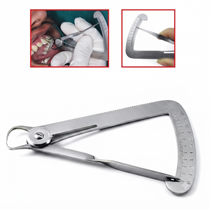 Calibrador Dental Optitech Healthcare QR-7409 Plateado, 18 Posiciones de Mandíbula, Certificado CE, Instrumento de Grado Quirúrgico Clase I - Product Image 2