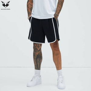Pantalones Cortos de Forro Polar para Hombre, Cintura Media, Color Sólido, Tela Suave, Ecológicos, Transpirables, Casuales, Cómodos, para Verano, Estilo Urbano - Product Image 4