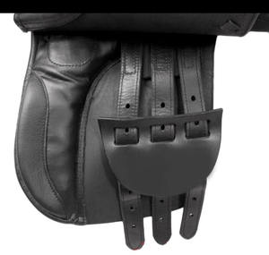 Ensemble de selle de saut pour cheval en cuir brun de qualité supérieure personnalisé |   Selle d'équitation anglaise avec bride et étrier | - Product Image 3