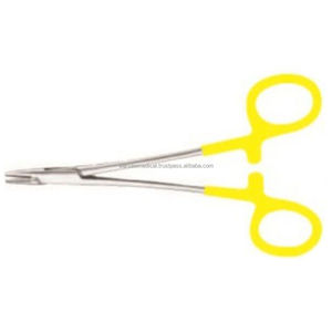 HOT-SALE WARSAW T/c Tip Hegar-Baumgartner Needle Holder Stainless Steel Suture Surgical Instrument | needle holder - Product Image 5