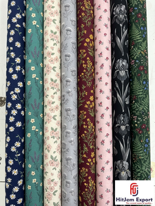Fabricant de tissus en polyester imprimés numériquement sur mesure de haute qualité pour robes, vêtements et textiles de maison OEM ODM - Product Image 1