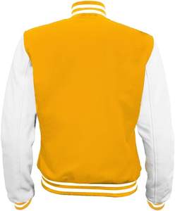 แจ็คเก็ตบอมเบอร์หนัง PU สไตล์ไบค์เกอร์บุโพลีเอสเตอร์ พร้อมกระดุมและเข็มขัดรัดเอวแบบหนา - Product Image 3