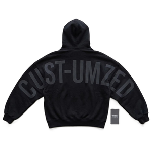 Sudadera con Capucha para Mujer, Diseño Tie Dye Personalizado, Color y Patrón DTG, 100% Algodón, Manga Larga, Corte Holgado y Extra Grande, Logotipo Premium - Product Image 3