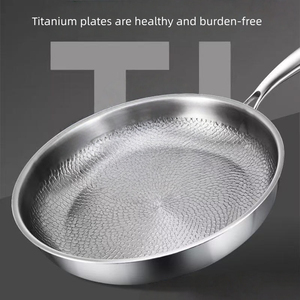 Durable Stainless Steel Fry Pan Designed For Everyday Kitchen Use And Strong Performance Fry Pan - Product Image 5