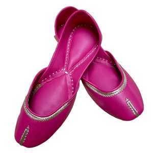 New Style Khussa Pumps Premium Leather Traditional Pakistani Shoes Comfortable Ladies Footwear Factory Supply Daily Wear - Product Image 1