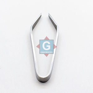 Pince à épiler miniatures en acier inoxydable de qualité industrielle, 6,5 cm, outils de précision pour petits flacons et composants délicats - Product Image 2