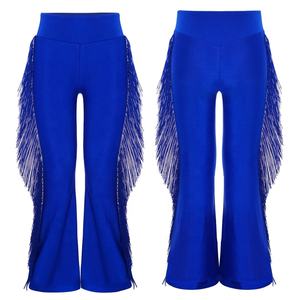 Pantalones de Baile de Salón Latino para Niños de 6 a 16 Años, para Salsa, Competencia, Liturgia, Danza Contemporánea - Product Image 2