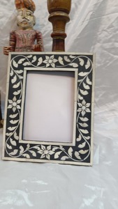 Nuevo Diseño Vintage Ecológico, Marco de Fotos MOP, Marco de Fotos Floral Hecho a Mano con Resina MDF y Madreperla, Venta al por Mayor de Fábrica - Product Image 1