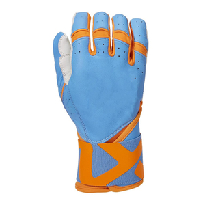 Meilleures ventes : Gants de frappeur de baseball en cuir pleine fleur de haute qualité, respirants, pour adultes, avec logo personnalisé, en vente - Product Image 1