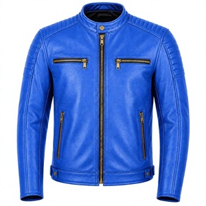 Premium genuine leather biker motorcycle <b>jacket</b> <b>men</b> street riding motocross racing <b>cycling</b> motorbike outerwear custom oem <b>jacket</b> - Product Image 1