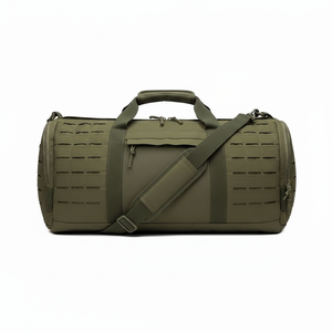 Sac de voyage en toile en gros, personnalisé, grande capacité, style unisexe, en stock, sac de sport OEM - Product Image 4