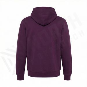 Sudadera con capucha vintage francesa de algodón con efecto desgastado para hombre, 100% lisa, estilo streetwear holgado para invierno, con estampado desgastado, fabricada por el fabricante. - Product Image 2