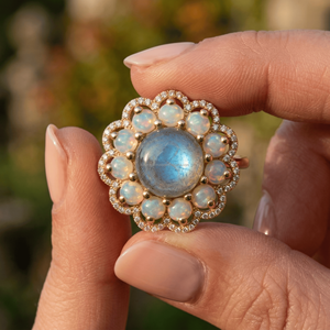 Luxury 925 <b>Silver</b> <b>Emerald</b> and Moissanite Victorian Style Green Gemstone Fine Moissanite Jewelry Engagement <b>Ring</b> - Product Image 2