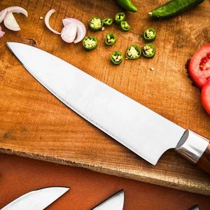 Ensemble de couteaux de chef multifonctionnels de qualité supérieure avec des lames à coupes précises pour la cuisine domestique et commerciale Cuisine professionnelle - Product Image 5