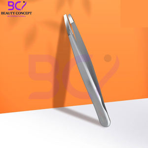 Pince à épiler multifonctionnelle de qualité supérieure en acier inoxydable, à pointe inclinée, légère, avec une prise confortable, pour l'épilation des sourcils - Product Image 3