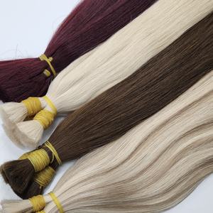 Toupee Corp T05 Cabello Humano Vietnamita de Alta Calidad a Granel 100% Virgen 100g Doble Trama a Máquina para Extensiones - Product Image 2