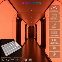 Professionelle RGBCCT LED-Lichtplatte 5-in-1 Flexible LED-Hintergrundbeleuchtung RGBW Einstellbar für Luxuriöse Onyx-Marmor-Steinbeleuchtung