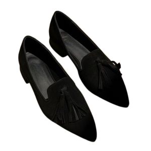 Chaussures plates en cuir pour femmes, bout rond, en cuir véritable, confortables, vente en gros, fabricant, approvisionnement mondial - Product Image 3