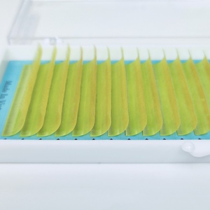 Extensions de cils individuelles en cachemire, extensions de cils synthétiques en vison, faux vison, kits de maquillage pour cils, cils à marque privée - Product Image 5