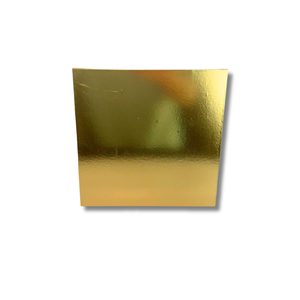 Bandejas cuadradas de papel dorado para postres, base para tartas, bandeja de papel ecológica desechable para mousse, hecha de bagazo - Product Image 3