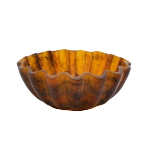 Luxury Epoxy Resin Salad Bowl Food Safe Decorative Serving Bowl for Fruits Salad and Dining Table Handmade Resin Serving Bowl - Product Image 1