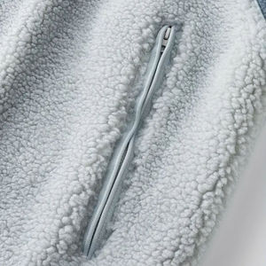 Chaqueta de Forro Polar Acolchada para Hombre, Estilo Moderno, Color Sólido, Cierre de Cremallera, Transpirable, Ecológica, Resistente al Viento, Ropa Casual de Invierno - Product Image 3