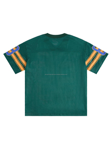 Camiseta de Rugby Sublimada Personalizada Unisex, Transpirable, de Malla, Bordada, de Manga Corta, Cosida, Antibacteriana, 100% Poliéster - Product Image 2