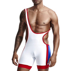 Durable Athletic Performance <b>Wrestling</b> Uniform Breathable Fabric Sports Training Uniform For Active Wear - Product Image 4