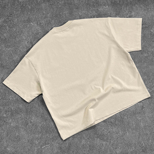 Camisetas de Hombre Ligeras de Estilo Urbano, 100% Algodón, Corte Holgado Informal, Calidad Premium, Manga Regular Personalizada, Ecológicas y Transpirables - Product Image 2