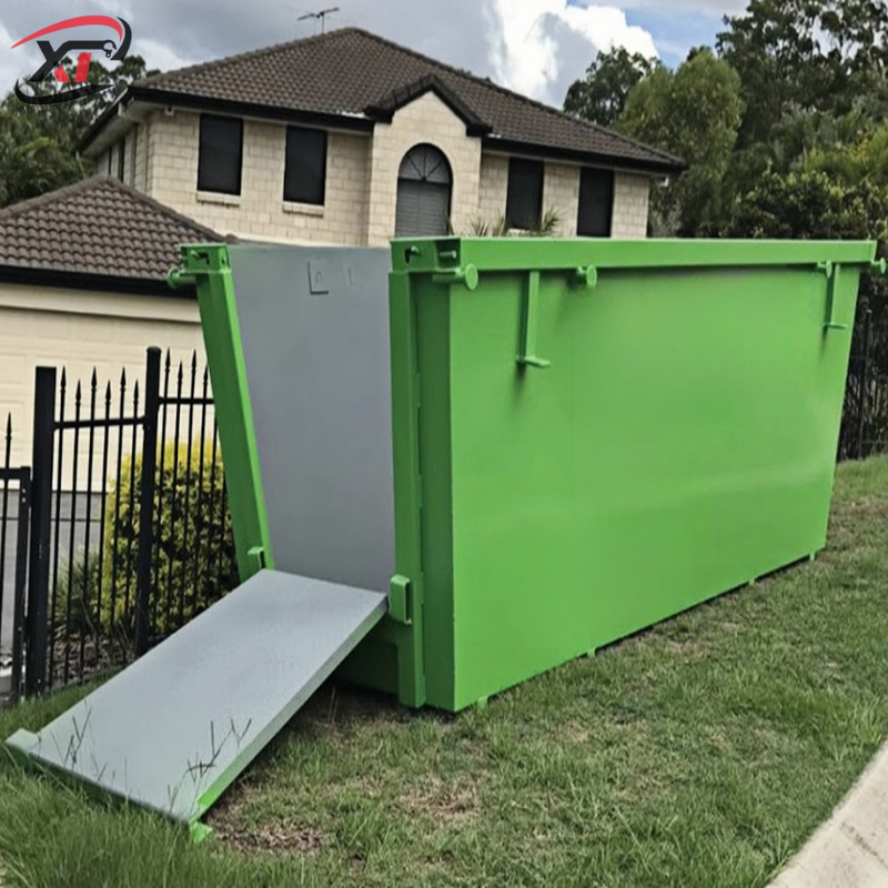 Reinforced Scrap Metal Skip Bins Glass