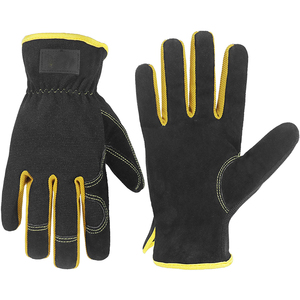 <b>Long</b>/Short Cuff Sheepskin Knitted Linerless Flexible Safety Work <b>Gloves</b> Fire-Resistant Aramid Reinforced Thumb Welding <b>Gloves</b> - Product Image 4