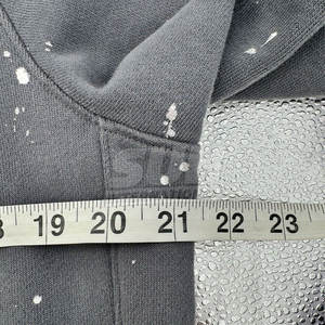 เสื้อฮู้ดดี้ผู้ชายดีไซน์ล่าสุดปี 2026 ระบายอากาศได้ดี เป็นมิตรกับสิ่งแวดล้อม ผลิตจากผ้าฝ้าย 100% สไตล์ดิสเทรส สำหรับฤดูหนาว ราคาถูก ผลิตในประเทศปากีสถาน - Product Image 5