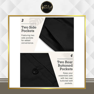 Pantalons en lin décontractés pour hommes, très demandés, de qualité exceptionnelle, légers, imperméables, respirants, avec option de logo personnalisé - Product Image 5