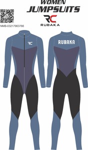 Combinaison de sport personnalisée pour femme, manches longues, tenue de performance une pièce, vêtements d'entraînement - Product Image 1