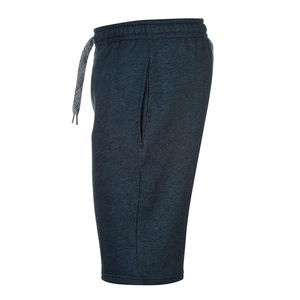 Shorts Bermuda en Coton Uni pour Homme, Taille Élastiquée avec Cordon, Style Décontracté, Taille Moyenne, Tissu Tricoté Respirant - Product Image 4