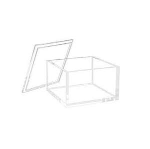 Rounded Acrylic Display Storage <b>Box</b> & Kitchen Storage Multi Purpose Transparent Utility Container for Jewelry & <b>Makeup</b> Organizer - Product Image 5