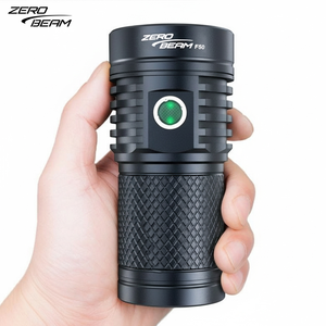 Lanterne rechargeable haute puissance ZeroBeam F50 à 6 LED, 17000 lumens, étanche IPX8, verre minéral trempé, alliage d'aluminium, USB-C, 560 m - Product Image 1
