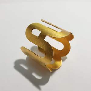 Porte-serviettes en aluminium géométrique créatif pour la décoration intérieure moderne de la salle à manger - Product Image 6