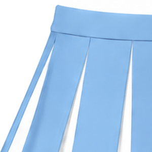 Falda Plisada Azul Bebé Personalizada por el Fabricante, Disfraz Deportivo para Mujer, Uniforme de Equipo, Ropa de Competición - Product Image 3