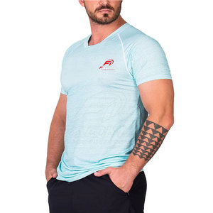 T-shirts de sport pour hommes, respirants et anti-transpiration, conçus avec un tissu léger et à séchage rapide pour l'entraînement physique et les séances quotidiennes. - Product Image 3