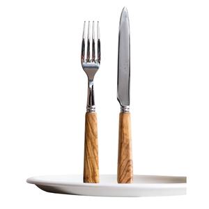 Juego de cuchillos y tenedores de lujo, chapados en plata, con mango de nácar, juego de cubiertos para la cena, para cocina y comedor. - Product Image 6